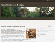 Tablet Screenshot of naturalintelligencedesigns.com